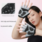 XL Purple Women's Summer Cycling Gloves - Breathable Half-Finger Non-Slip Fitness Training Gloves for Weightlifting