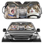 Cat Driving Car Sunshade for Windshield - UV Protection