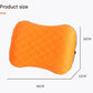 Inflatable Camping Pillow - Lightweight 46x32x12cm Travel Pillow 180g in Green