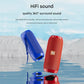 Blue Portable Bluetooth Speaker - HiFi 360 Degree Audio Wireless Mini Speaker, Support Hands-free Calling