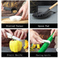 Bamboo Leaf Green 12-Piece Silicone Cooking Utensil Set - Non-Stick Food-Grade Kitchen Tools with Holder