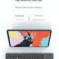 Black Tri-Fold Bluetooth Keyboard with Touchpad - Multi-Device Compatible (iOS/Android/Win)