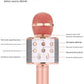 Rose red Bluetooth 5.0 Karaoke Microphone for Family Entertainment