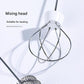 Green USB Rechargeable Milk Frother - 3-Speed Handheld Electric Whisk with Stand