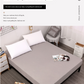 Orange Queen Size Waterproof Fitted Mattress Protector - Soft & Breathable Bed Cover, Hypoallergenic, Deep Pocket (152x190x30cm)