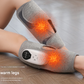 [One Pack] Three Modes + Three Vibrations + Three Heat Packs Multifunctional Electric Leg Massager with Air Wave Technology and Heat Therapy - 55x30x0.2cm