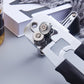 Heavy-Duty Manual Can Opener with Ergonomic Grip - Stainless Steel Cutter & Bottle Opener