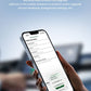 2-in-1 Wireless CarPlay & Android Auto Adapter - Plug & Play Dongle for Cars(Applicable to Android-White)