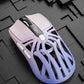 Tri-Mode Wireless Gaming Mouse - 1KHz Polling, 10000 DPI, Digital Display, Lightweight 73g(Purple)