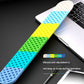 Ergonomic Keyboard & Mouse Wrist Rest Set - Soft Silicone, Non-Slip Base, Comfortable Support(purple)