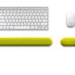 Ergonomic Keyboard & Mouse Wrist Rest Set - Soft Silicone, Non-Slip Base, Comfortable Support(yellow)