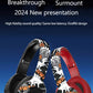 Wireless Over-Ear Headphones with Graffiti Design - Bluetooth 5.3, HIFI Sound, RGB Light, 8H Playtime(red)