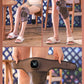 Grey Wireless Heated Knee Massager Brace - Rechargeable Vibration & Heat Therapy for Joint Pain Relief & Arthritis Support