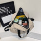 Beige and Black Large Capacity Travel Bag with Wet/Dry Separation - Canvas + Polyester, Lightweight Handbag for Short Trips and Fitness, Fits on Luggage