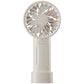 Mini USB Rechargeable Portable Fan – Quiet Desk & Travel Cooling (White)