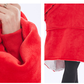 Snowman Oversized Wearable Blanket Hoodie - Ultra Soft & Cozy Snuggle Pullover for Adults