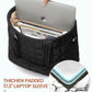 White New Large Capacity Tote Bag - Fashionable Quilted Women's Shoulder Bag and Laptop Bag
