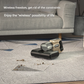 Khaki High-Power Wireless UV Sterilization Mite Removal Vacuum Cleaner - Powerful Suction and Deep Cleaning for Home Use