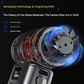 Portable High-Speed Turbo Fan & Air Duster 130,000 RPM Rechargeable – Silver