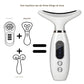 Multi-Functional Neck & Face Beauty Massager - Constant Heat, Ion Infusion & Sonic Vibration(pink)