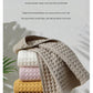 Luxurious 100% Cotton Waffle Weave Towel Set - 3-Piece Absorbent, Quick-Drying & Soft(Pink)
