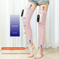 Rechargeable Air Compression Leg Massager with Heat Therapy for Knee & Calf Relief(pink-Double)