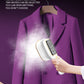 Portable Handheld Garment Steamer & Mini Iron Smart Temp Control – White