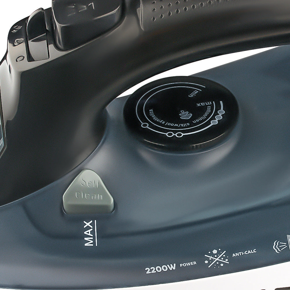 2200W Electric Steam Iron Ceramic Soleplate Vertical Steam Function – Green