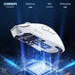 High-Performance Tri-Mode Wireless Gaming Mouse - 22000 DPI, Rechargeable, with RGB Charging Dock(red)