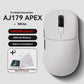 Tri-Mode Wireless Gaming Mouse with 8000Hz Polling Rate, PAW3950 Sensor & Magnetic Charging Dock(White)