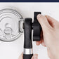 2pc Multifunctional Safe-Cut Can Opener - Smooth Edge, Ergonomic Handle(black)