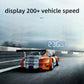 Compact OBD2 Car Head-Up Display (HUD) - Digital Speedometer with 5 Alarm Functions & Adaptive Brightness(black)