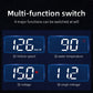 Compact OBD2 Car Head-Up Display (HUD) - Digital Speedometer with 5 Alarm Functions & Adaptive Brightness(black)