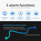 Compact OBD2 Car Head-Up Display (HUD) - Digital Speedometer with 5 Alarm Functions & Adaptive Brightness(black)