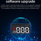 Compact OBD2 Car Head-Up Display (HUD) - Digital Speedometer with 5 Alarm Functions & Adaptive Brightness(black)