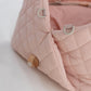 Luxury Quilted 2-in-1 Pet Travel Carrier & Car Booster Seat for Small Dogs(beige)