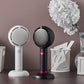 2-in-1 Handheld Fan with LED Makeup Mirror USB Rechargeable – Black