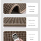 Absorbent & Dirt-Resistant Woven Kitchen Mat - Non-Slip Runner Rug for Home(Interlocking Brown)