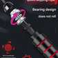 5 PCS Black-red Adjustable Steel Wire Speed Jump Rope Set - Professional Fitness Rope with Ball Bearings for Cardio, Boxing & Workout