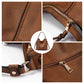 Red Foreign Trade Fashion Large Capacity Handbag - European & American Casual Crossbody Bag, Solid Color Zipper Women's Shoulder Bag