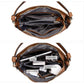 Brown Foreign Trade Fashion Large Capacity Handbag - European & American Casual Crossbody Bag, Solid Color Zipper Women's Shoulder Bag