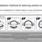 White-black Bling Crystal Steering Wheel Cover 38cm Universal Fit Rhinestone Car Accessories for Women - Non-Slip Diamond Protector for Standard 15 Inch Wheels