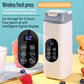 Portable Wireless Blender Bottle 420ml 12-Blade USB Rechargeable – Black
