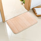 Khaki Ultra-Absorbent Non-Slip Thickened Bath Mat(1.8x50x80CM) - Luxurious Durable Soft Floor Rug with Rubber Backing, Hand & Machine Washable Doormat for Bathroom & Entry