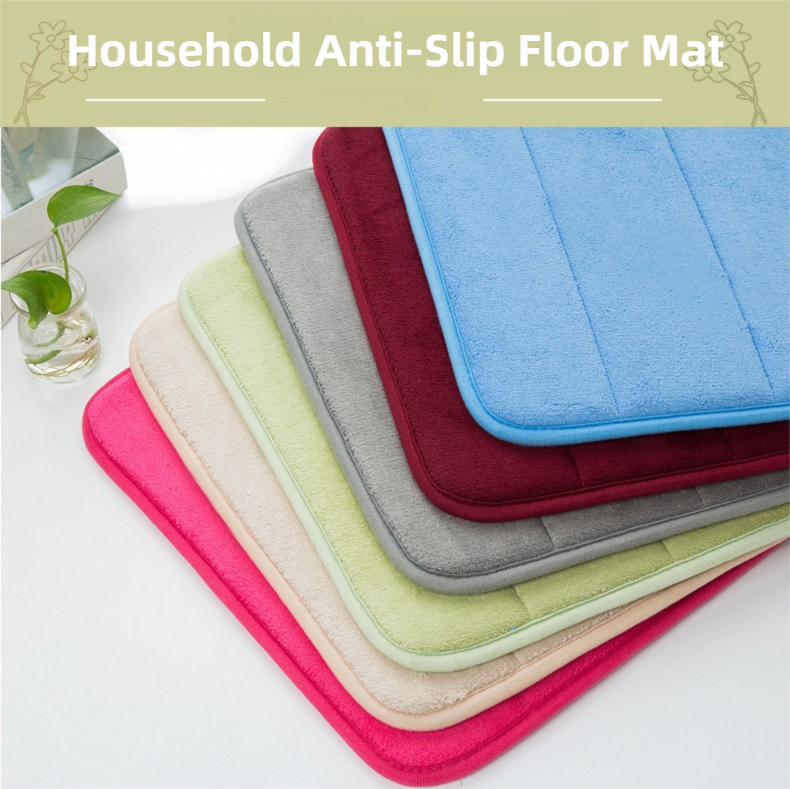 Pink Ultra-Absorbent Non-Slip Thickened Bath Mat(1.8x40x120CM) - Luxurious Durable Soft Floor Rug with Rubber Backing, Hand & Machine Washable Doormat for Bathroom & Entry