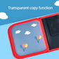 Red dinosaur Portable Reusable Drawing Board for Kids - erasable Doodle Book with Water Chalk Pens - Toddler Travel Activity Toy