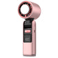 100-Speed Folding Turbo Handheld Fan USB Rechargeable – Pink