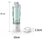 Pink Portable Blender 600ml Personal Smoothie Maker USB Rechargeable Juicer Cup with 6 Stainless Steel Blades 4000mAh Battery for Gym Travel and Camping