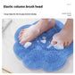 2-PCS Green cat PAWS Non-Slip TPE Shower Mat with Foot Scrubber and Suction Cups Large Massage Bath Mat for Bathroom 30cm x 30cm