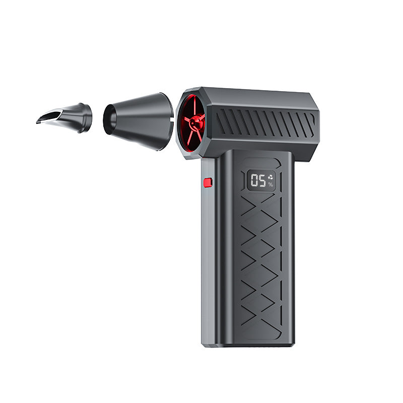Portable Jet Fan Air Blower 130,000 RPM – Car Drying & Outdoor Cleaning (Black)